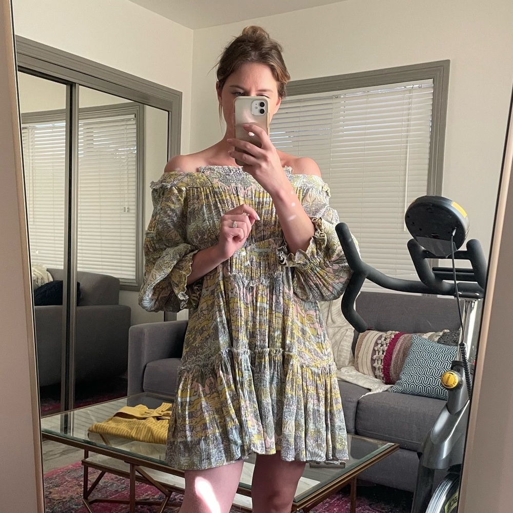 Free People Elephant Mini Dress